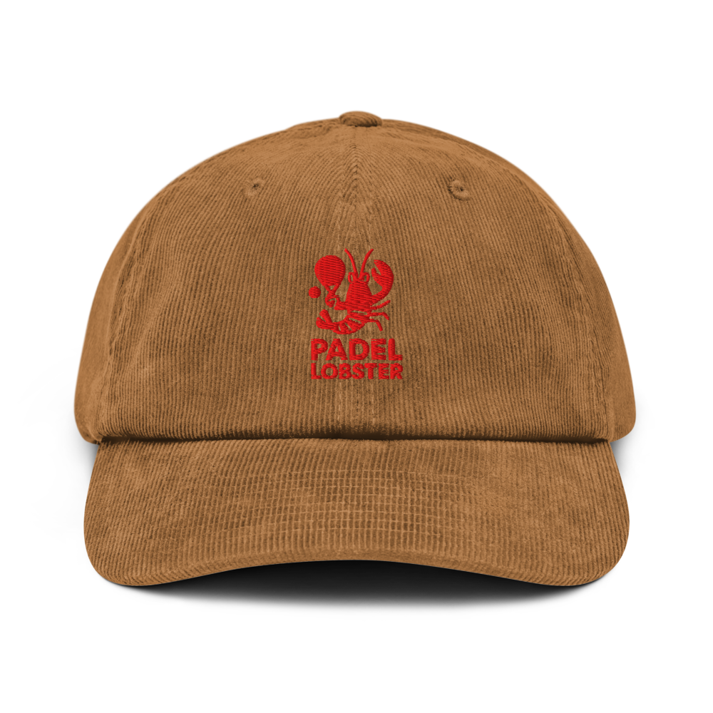 Padel Lobster Corduroy Cap Camel