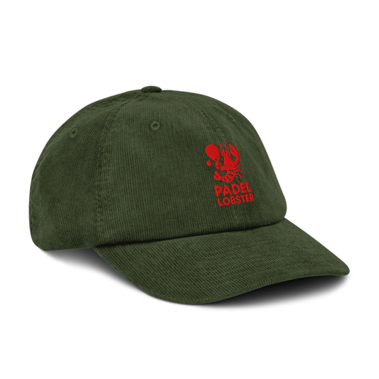 Padel Lobster Corduroy Cap Olive