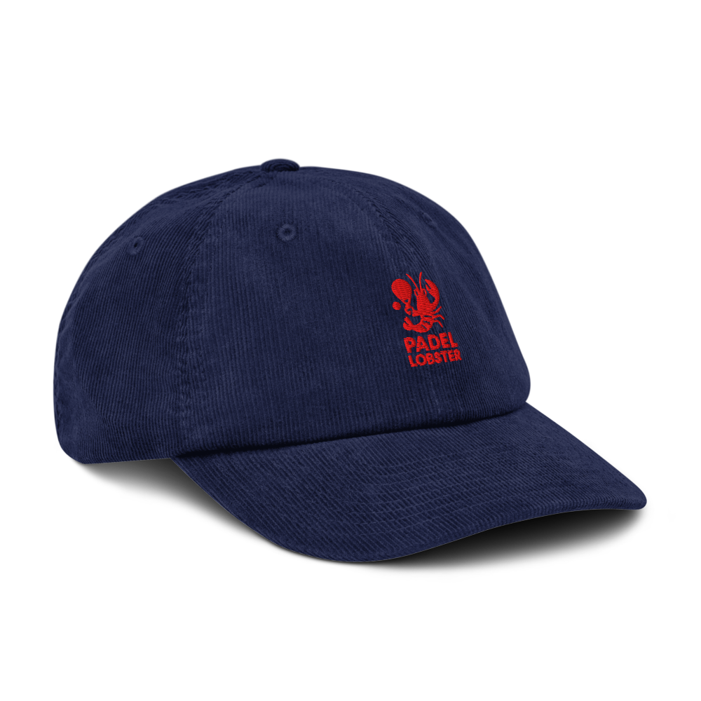 Padel Lobster Corduroy Cap Navy