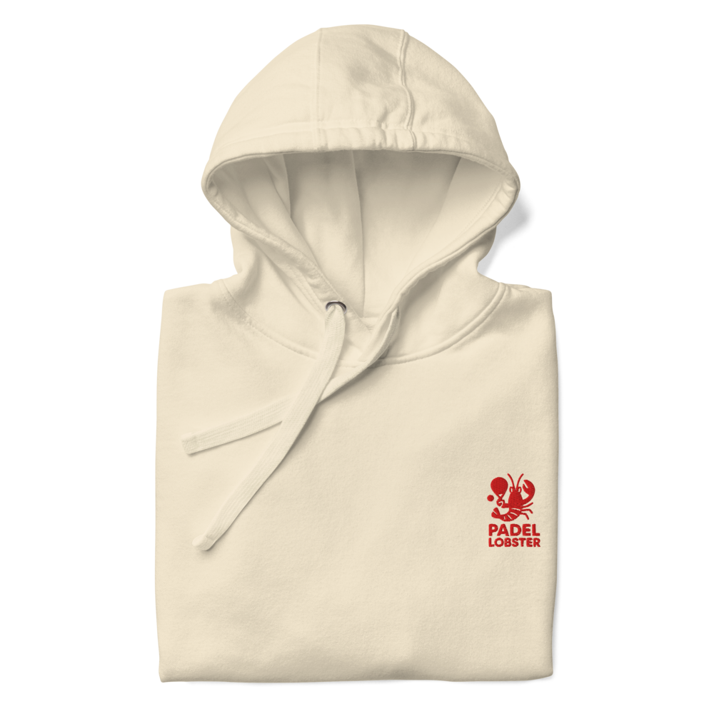 Padel Lobster Hoodie Beige Unisex