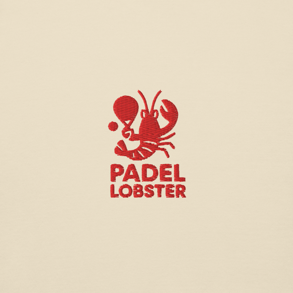 Padel Lobster Hoodie Beige Unisex