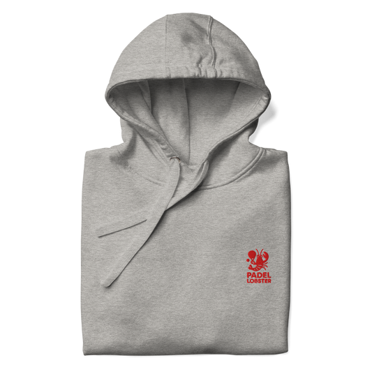 Padel Lobster Hoodie Grey Unisex