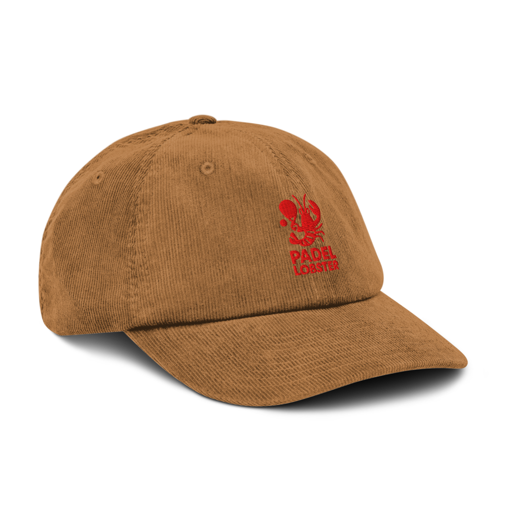 Padel Lobster Corduroy Cap Camel