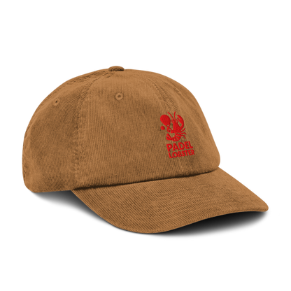 Padel Lobster Corduroy Cap Camel