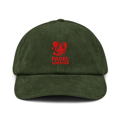 Padel Lobster Corduroy Cap Olive