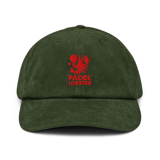 Padel Lobster Corduroy Cap Olive