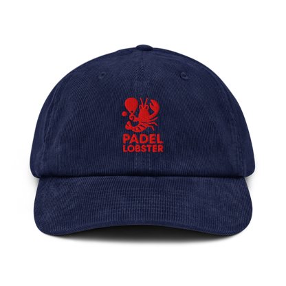Padel Lobster Corduroy Cap Navy