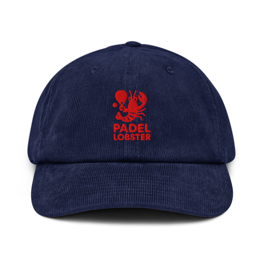 Padel Lobster Corduroy Cap Navy