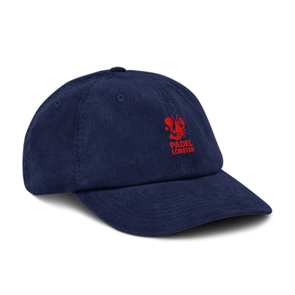 Padel Lobster Corduroy Cap Navy