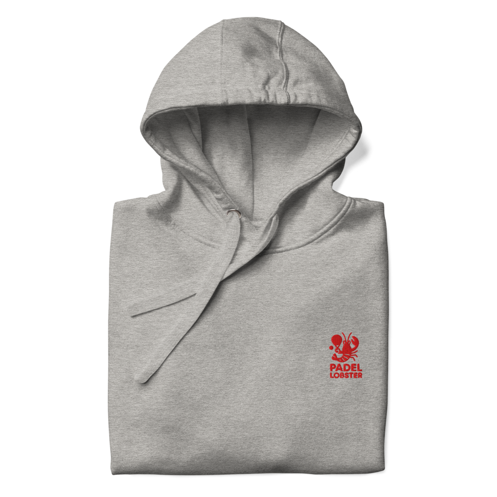 Padel Lobster Hoodie Grey Unisex