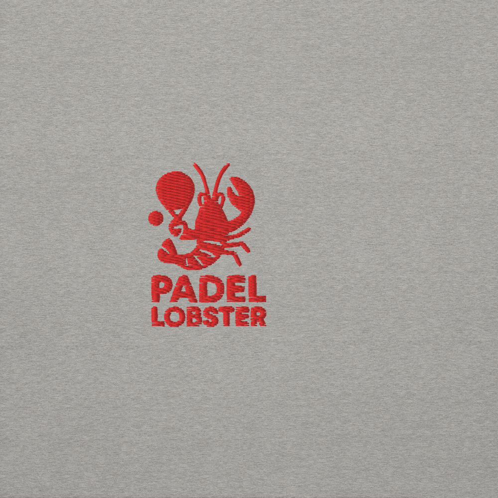 Padel Lobster Hoodie Grey Unisex
