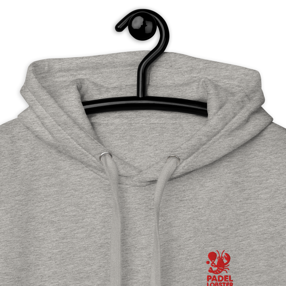Padel Lobster Hoodie Grey Unisex
