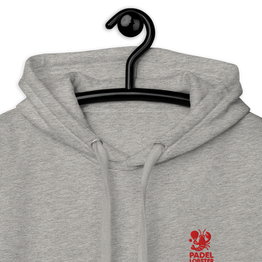 Padel Lobster Hoodie Grey Unisex