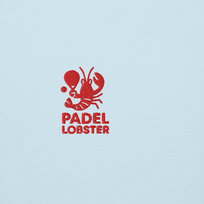 Padel Lobster Hoodie Light Blue Unisex