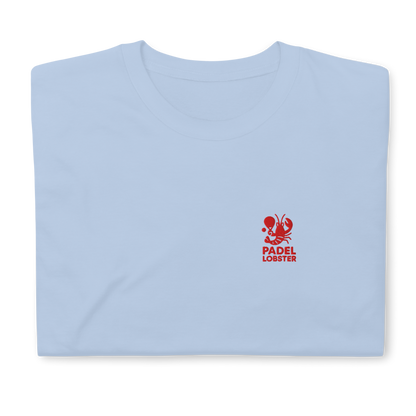 Padel Lobster Tee mit Stick Light Blue